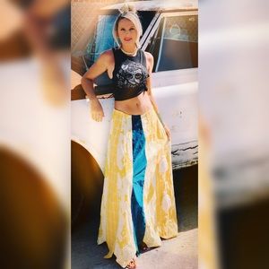 Vintage 1960’s Floor Length Maxi Skirt Patchwork